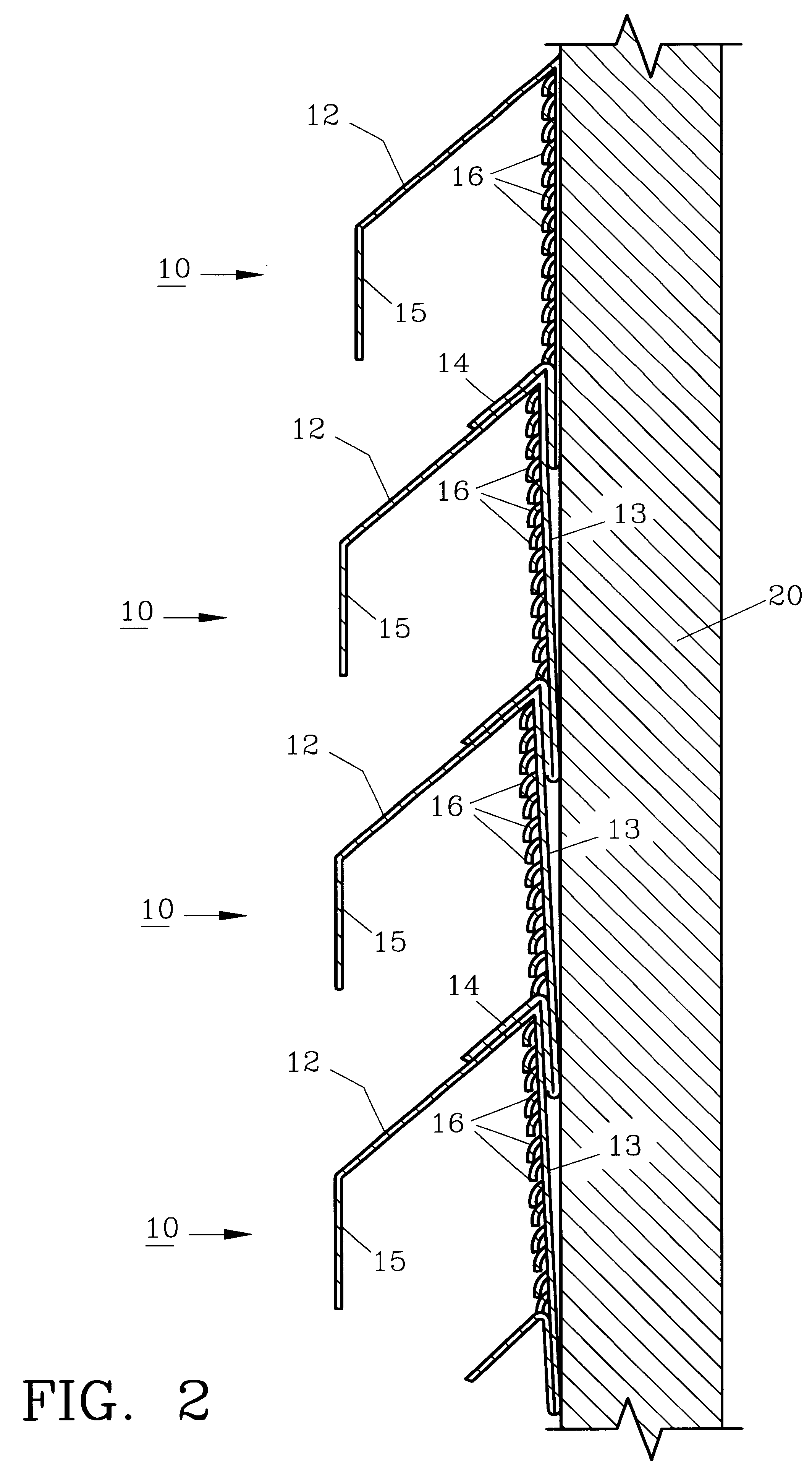 Louver member and method