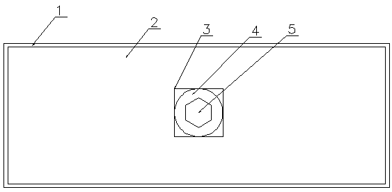 Rubber dam bag cut repair device