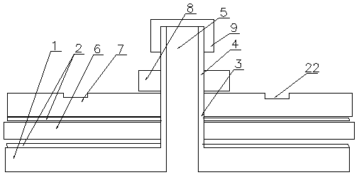 Rubber dam bag cut repair device