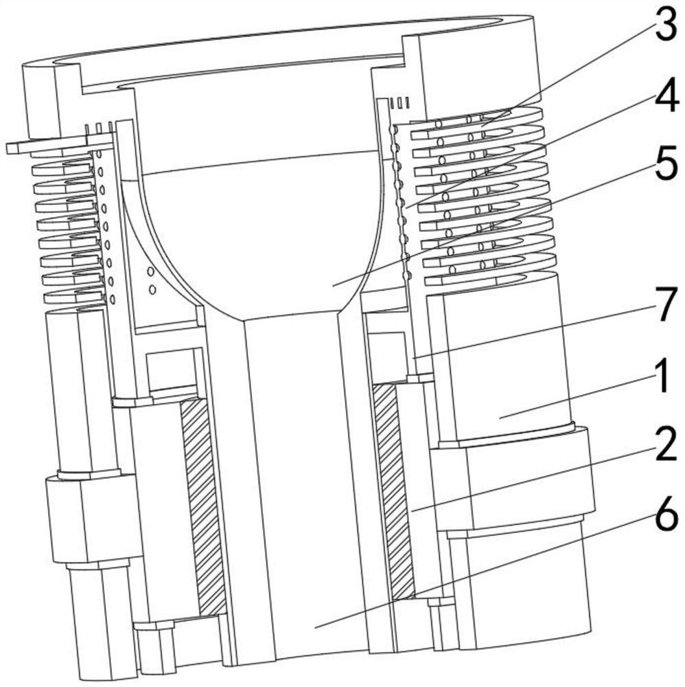 Manual milking auxiliary device for dairy cows