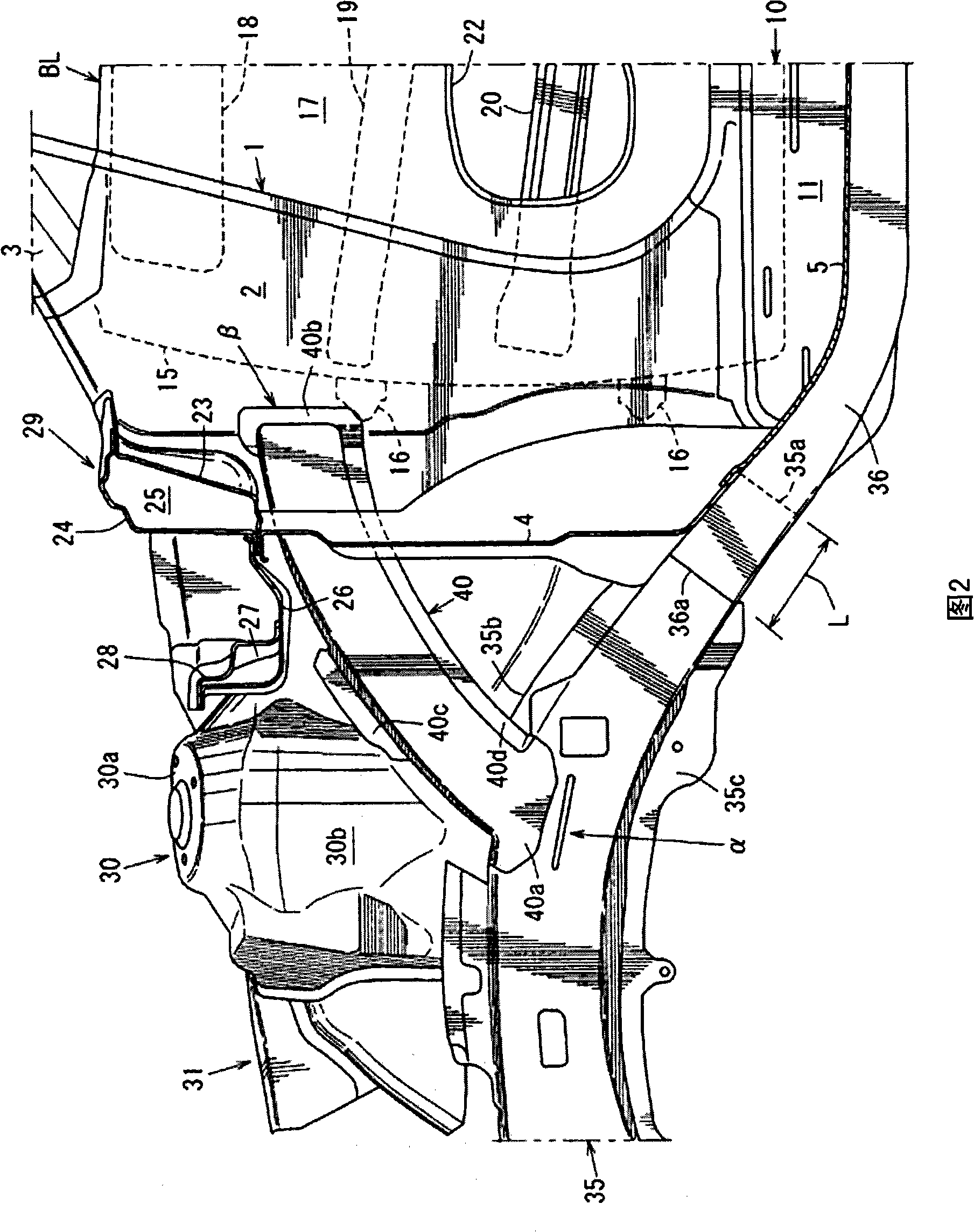 Front structure of automotive vehicle