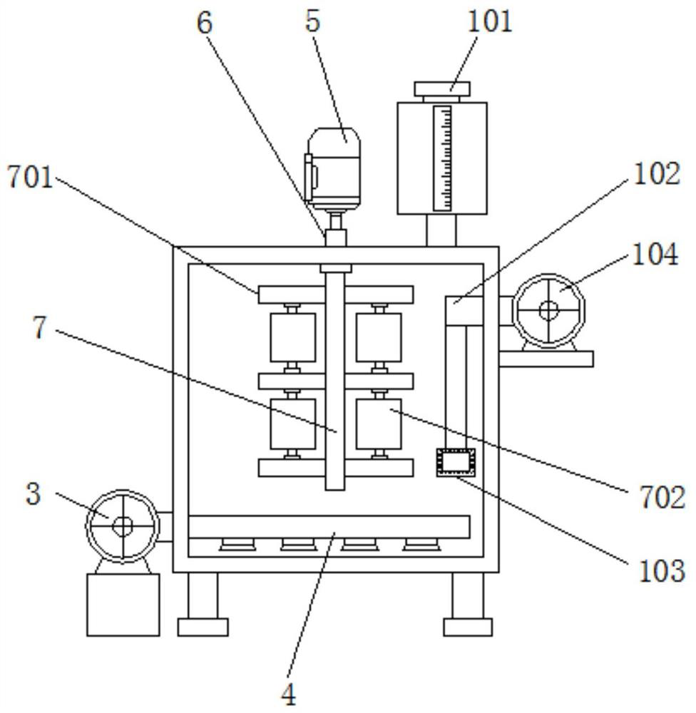 Livestock breeding sewage treatment equipment capable of conveniently cleaning dirt