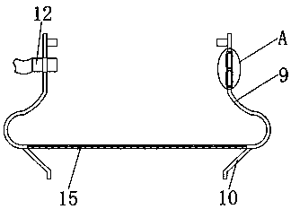 Domestic smokeless moxibustion instrument