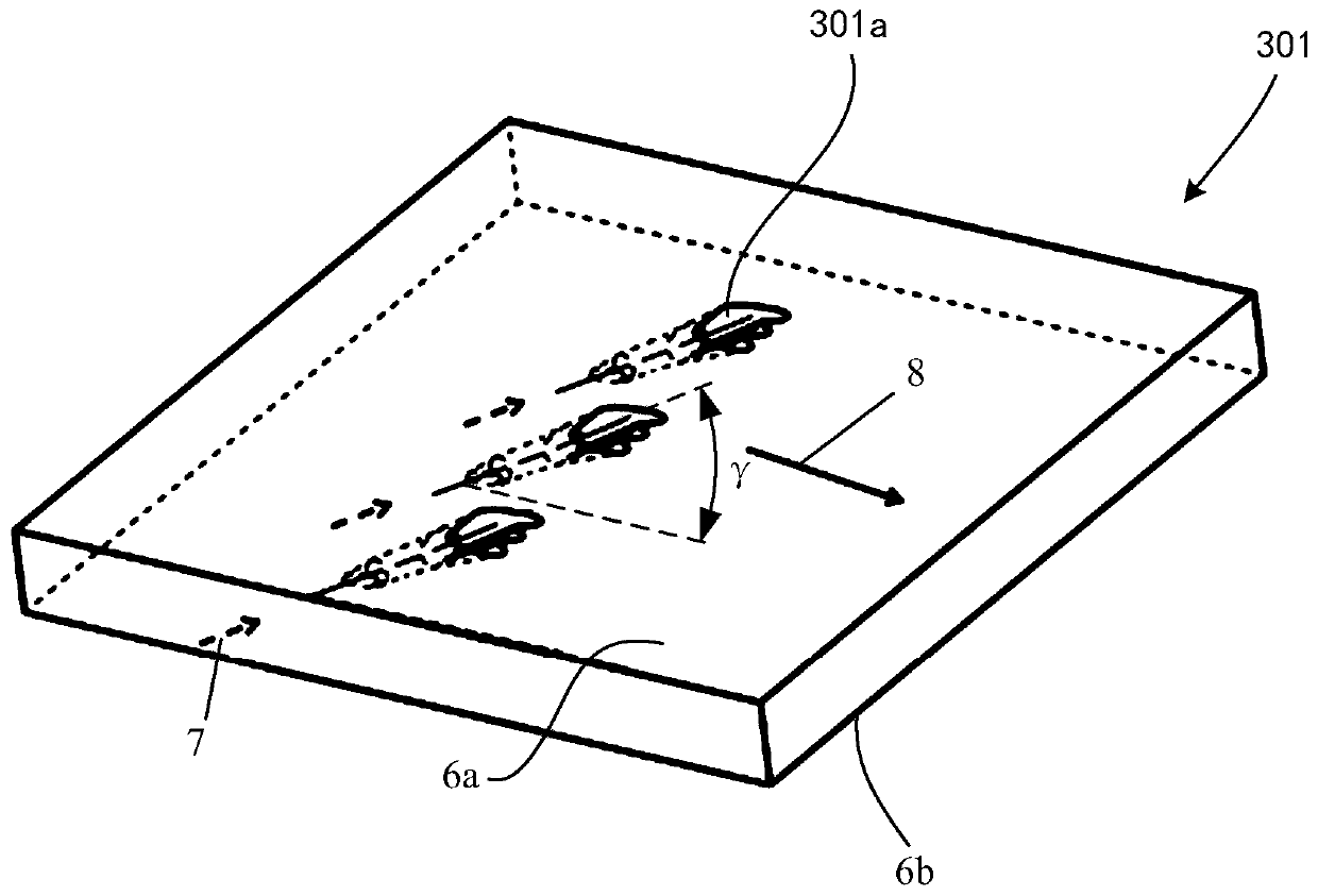 Cooling hole, engine combustion chamber and cooling hole processing method