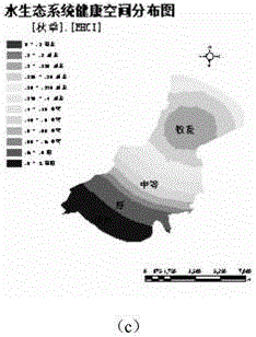 Health assessment method based on lake water ecosystem