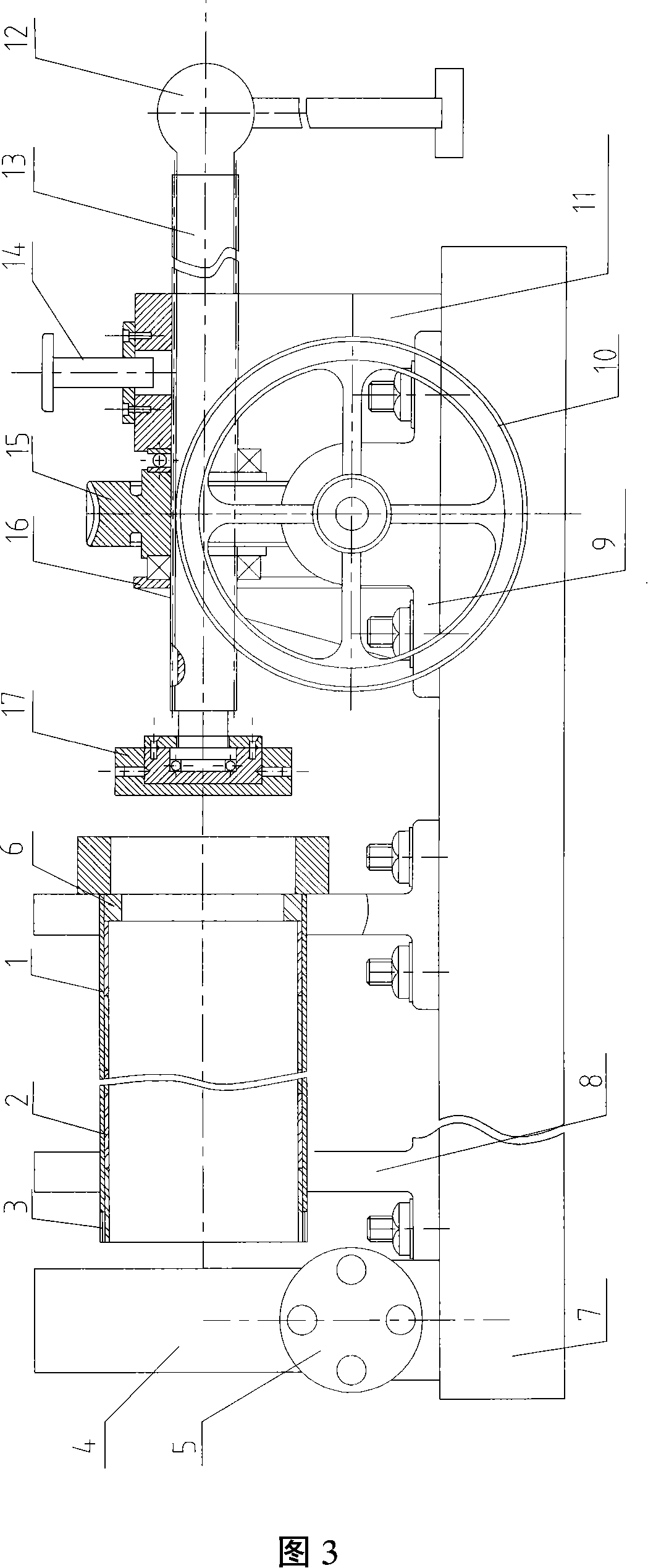 Mechanical type soil sampling apparatus