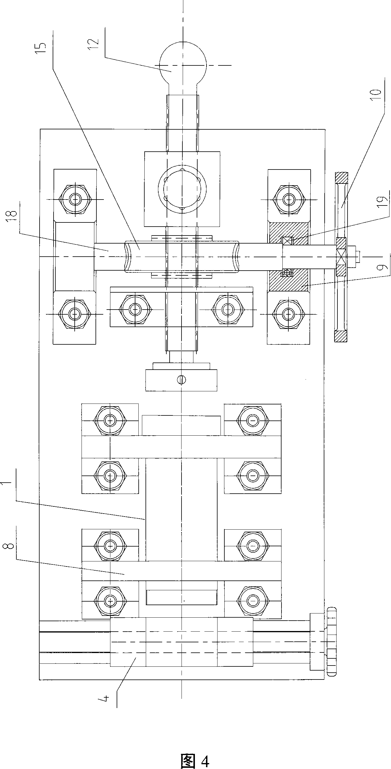 Mechanical type soil sampling apparatus