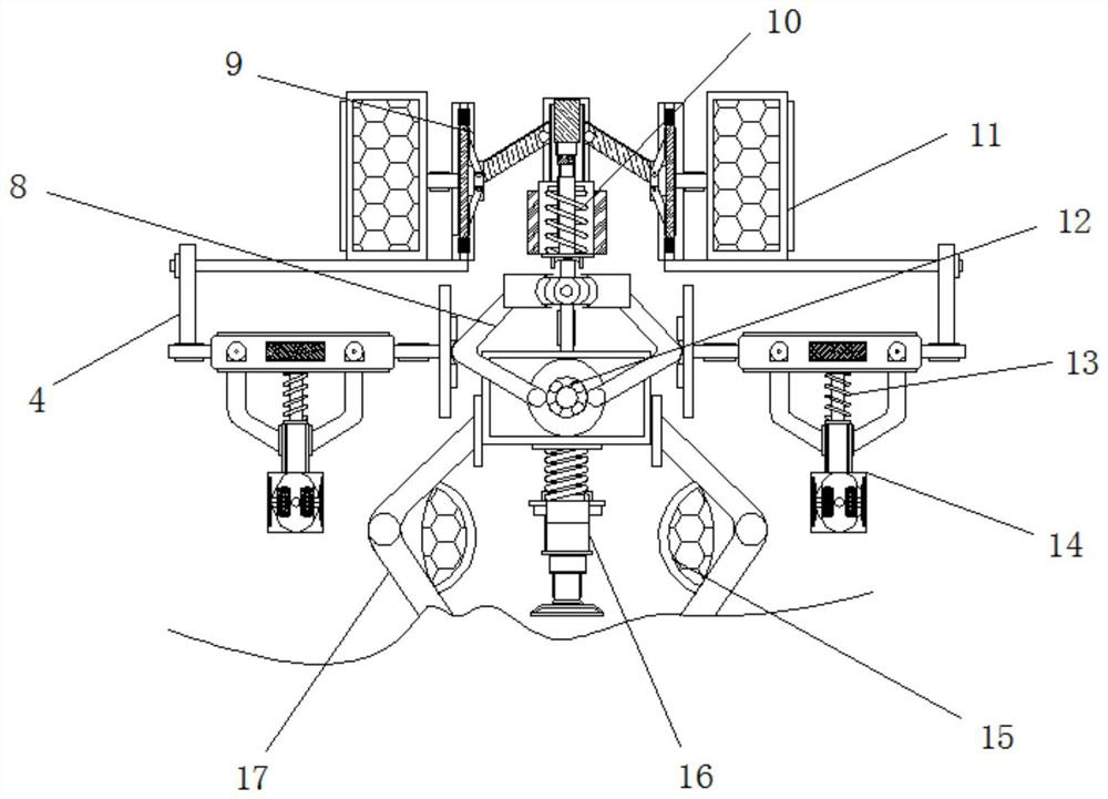 Intelligent air conditioner temperature adjusting equipment for adjusting comfort degree through thermistors