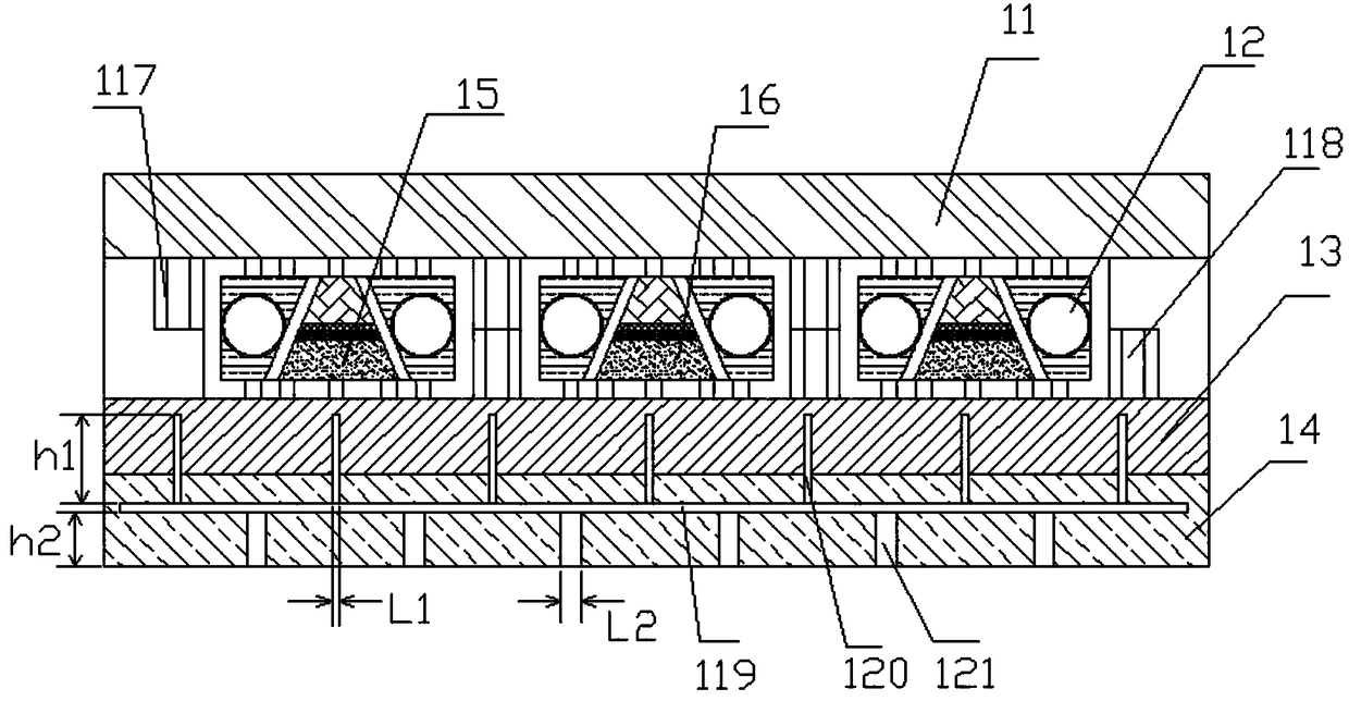 Rainwater percolation, accumulation and purification system