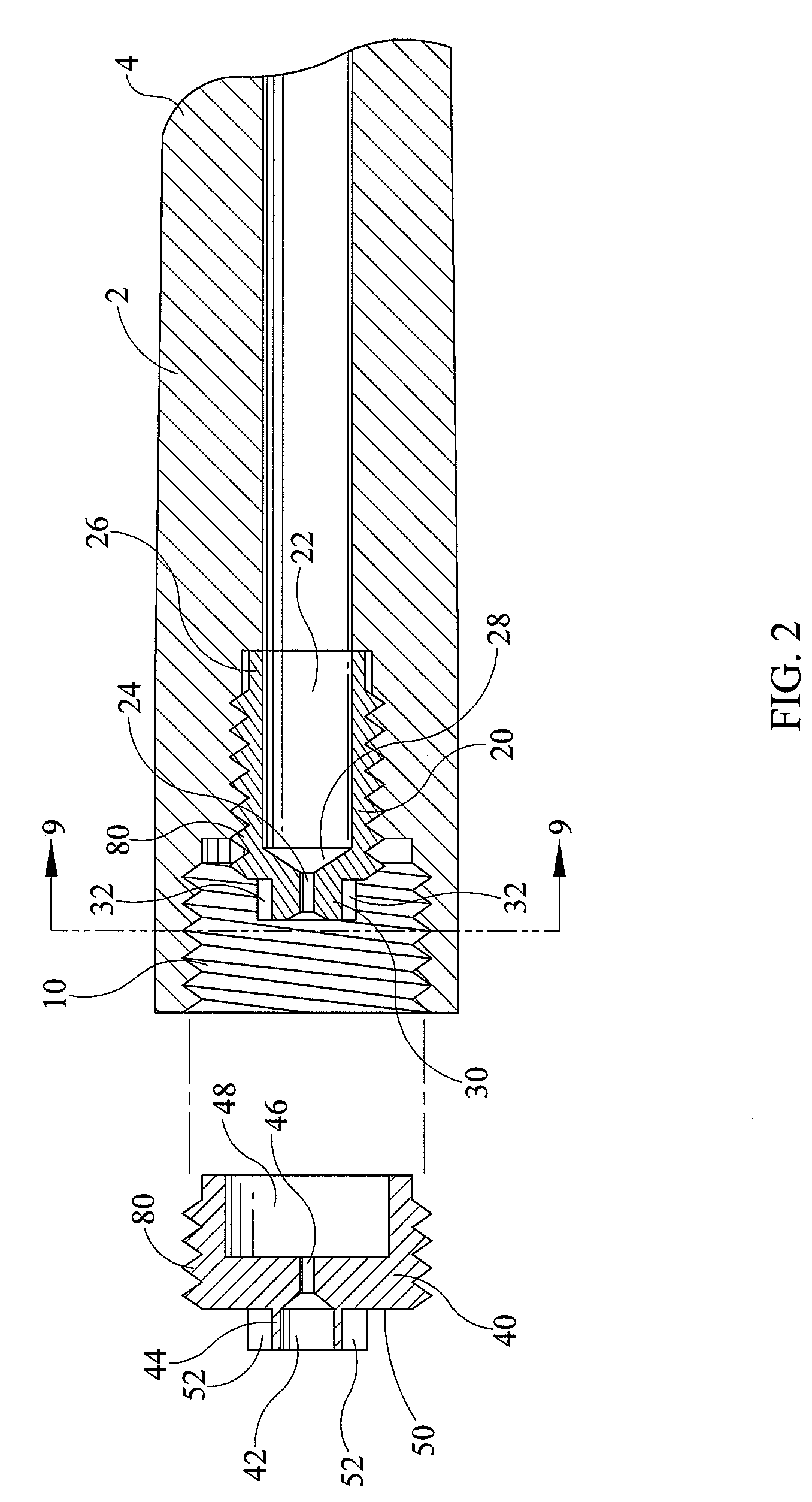 Breach plug for muzzleloading rifle