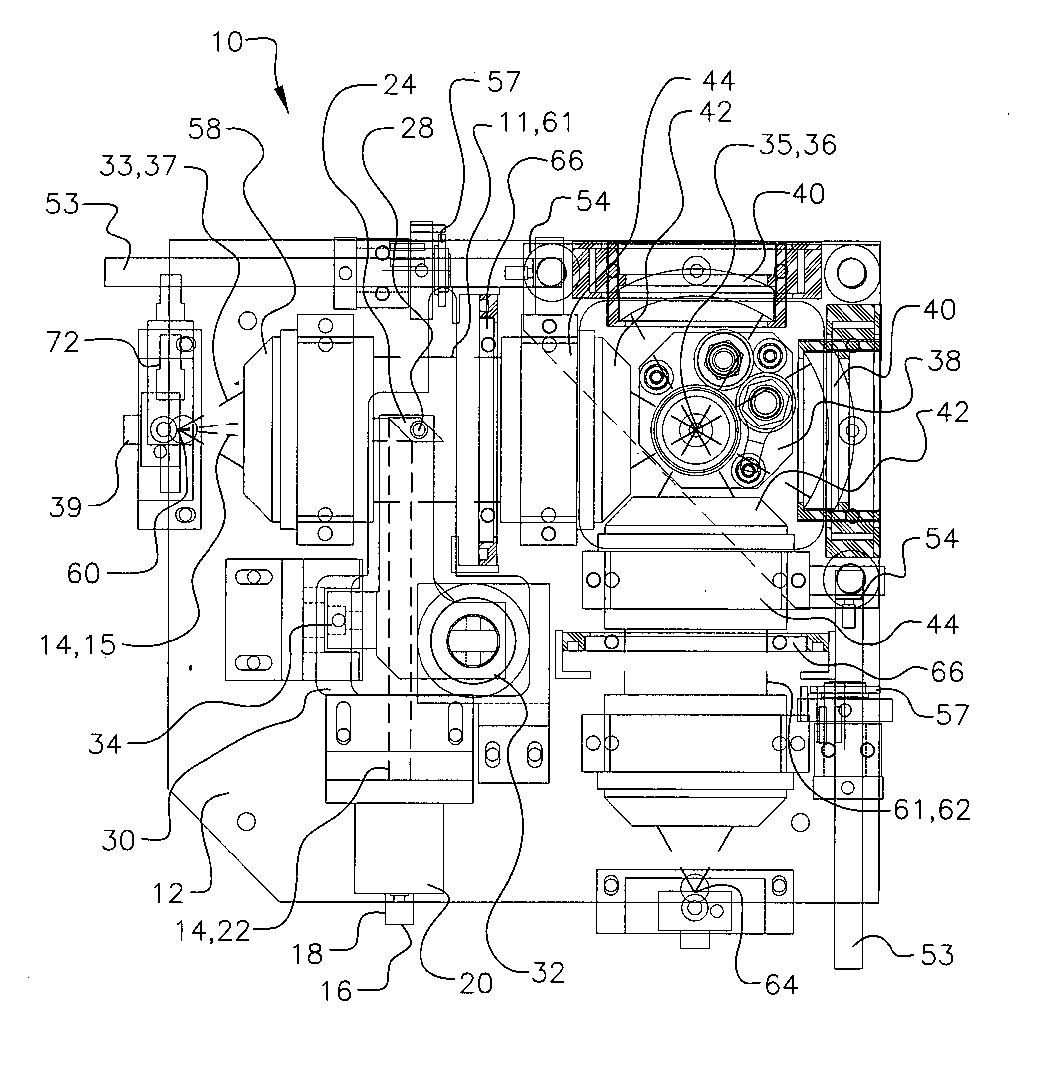 Coaxial illuminated laser endoscopic probe and active numerical aperture control