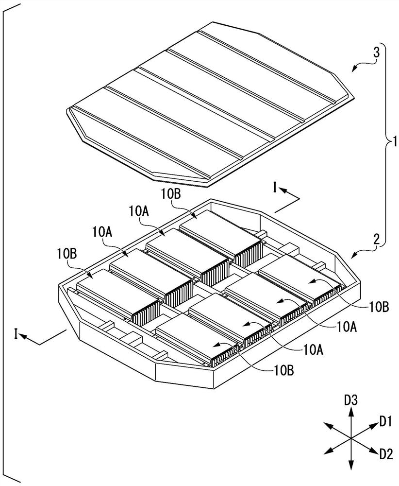 Power storage module and power storage module pack