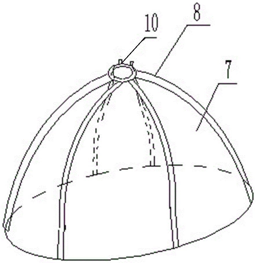 Portable car fire-extinguishing device