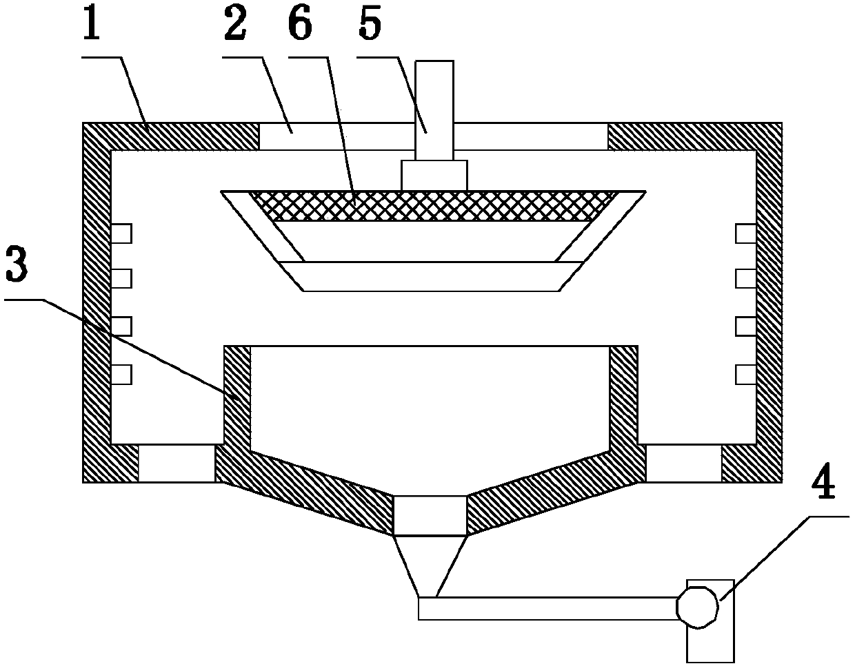 Winnowing and dedusting rice drying equipment