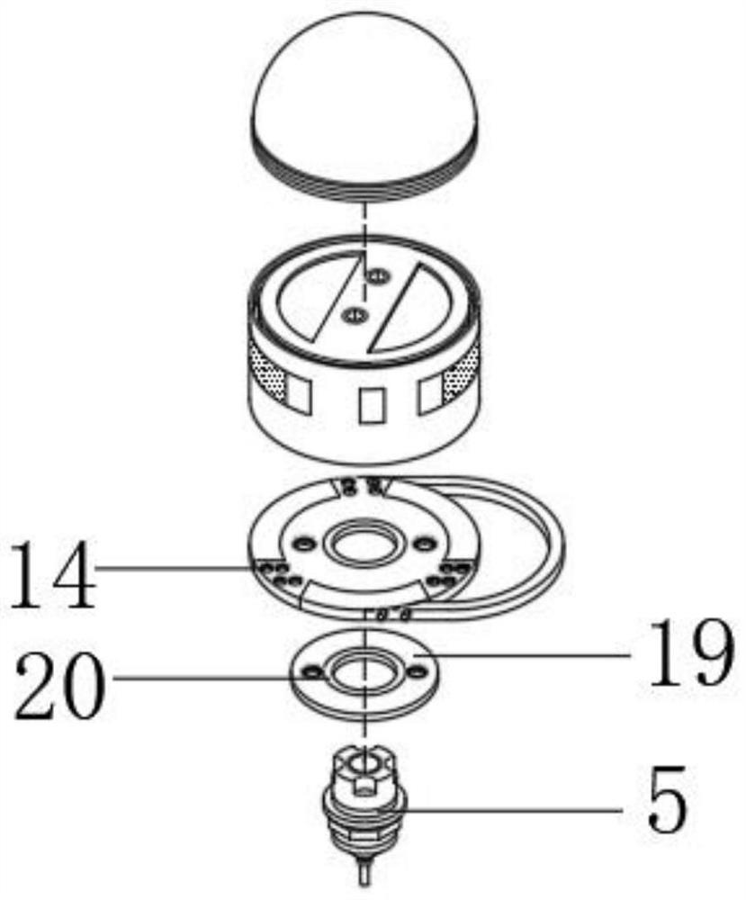 Robot for measuring interior of foundation pit