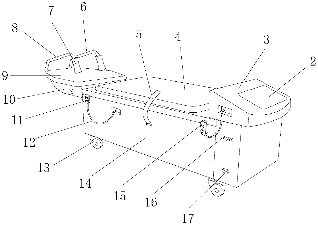 Orthopedic auxiliary traction device