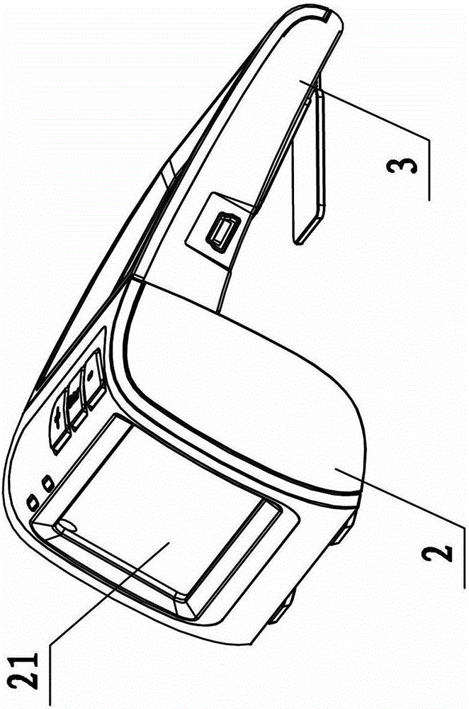 A self-starting in-vehicle host of a tire pressure monitoring system