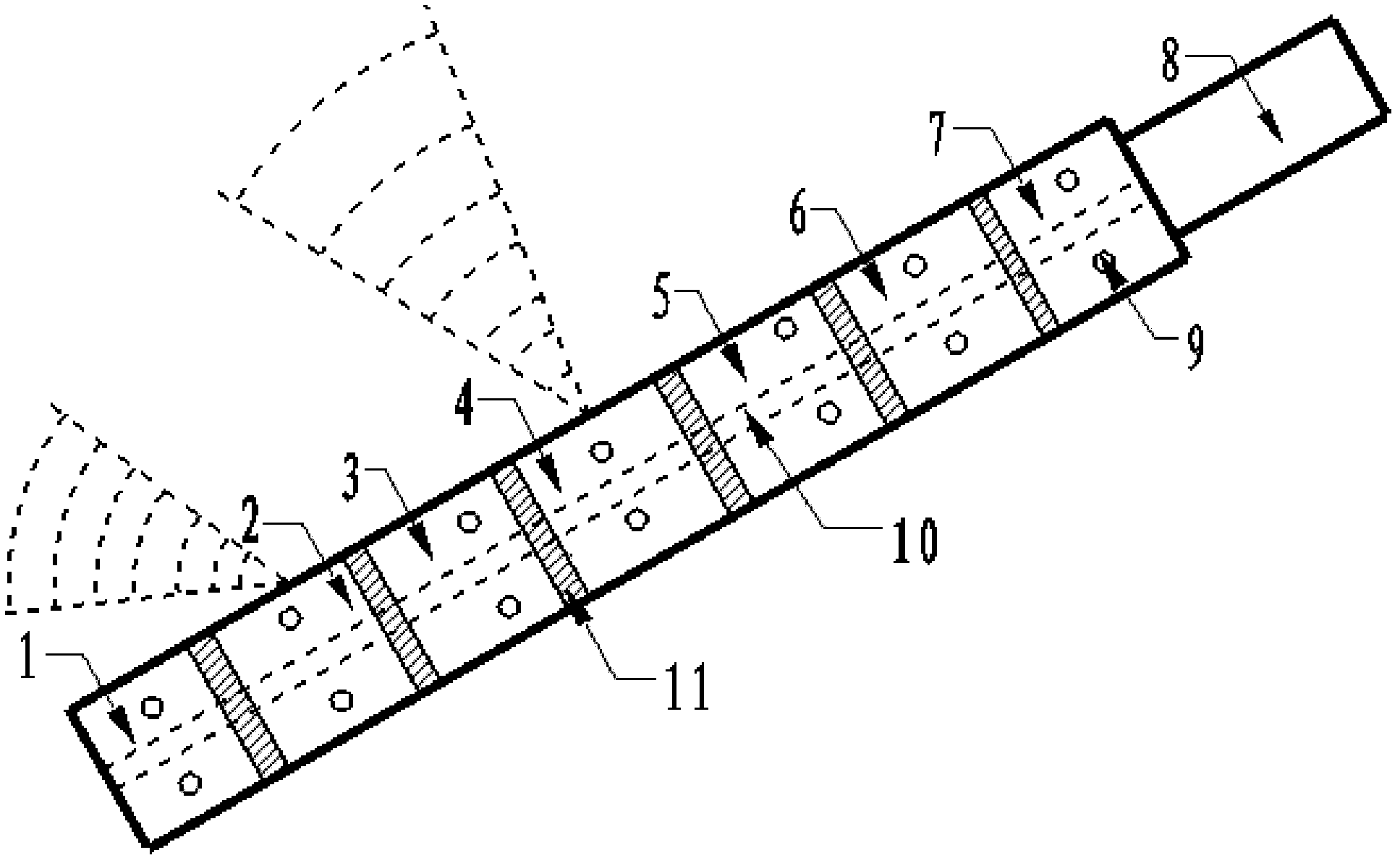 Traffic junction blind-help system