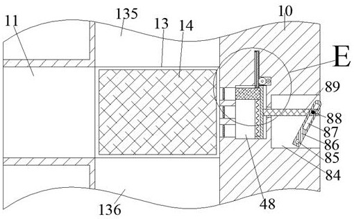 A package gravity sorting device