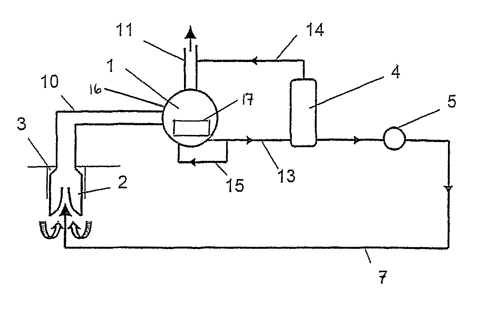 Method for delivering a multi phase mixture and pump installation