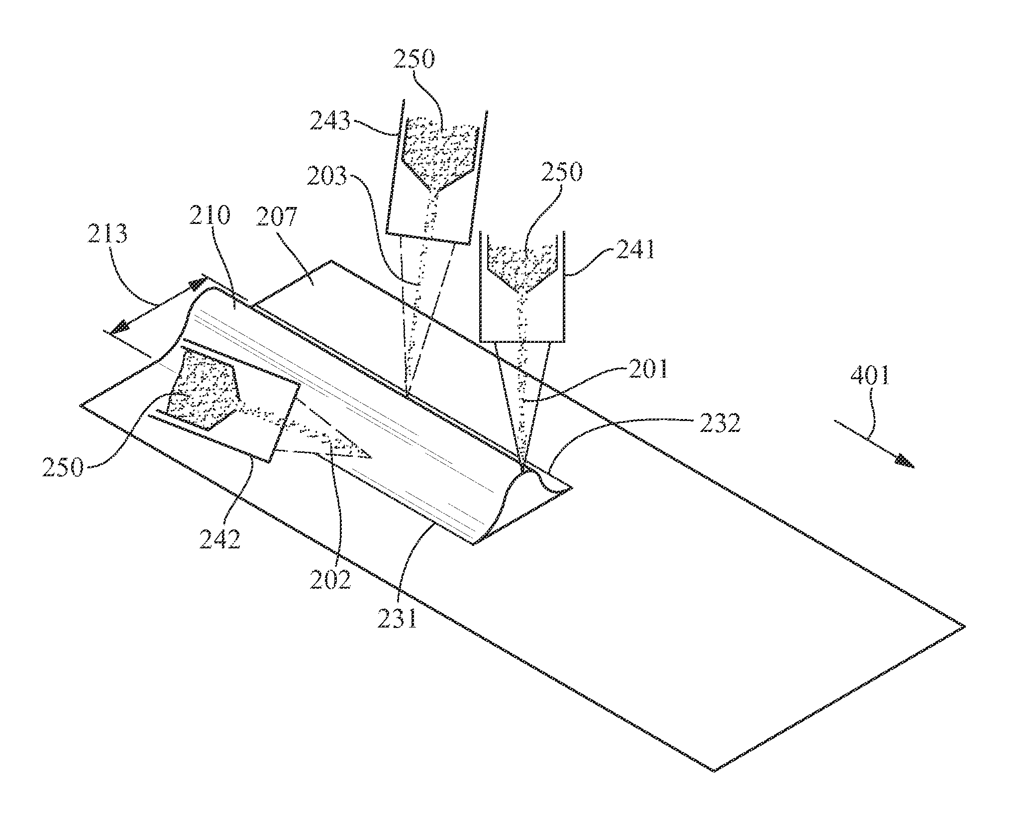 Process for making a turbulator by additive manufacturing