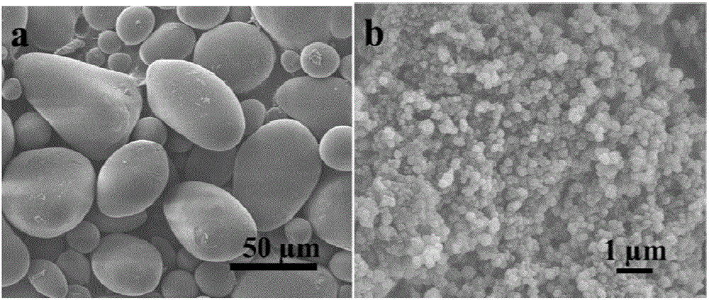 Polyacrylonitrile modified starch nano-fiber and preparation method thereof