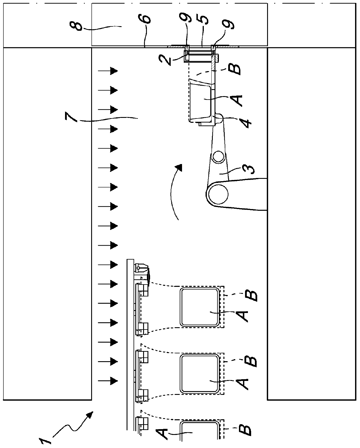 Extraction assembly of a content from a bag for pharmaceutical and chemical sectors