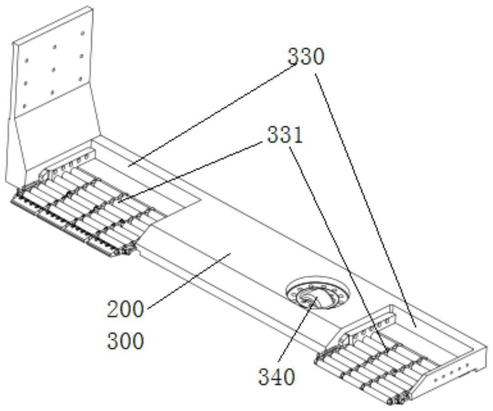 Control system and method of outer forklift parking robot with gear tooth structure