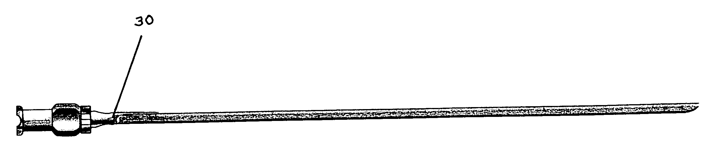 Tunneling needle design having an on-demand removable hub