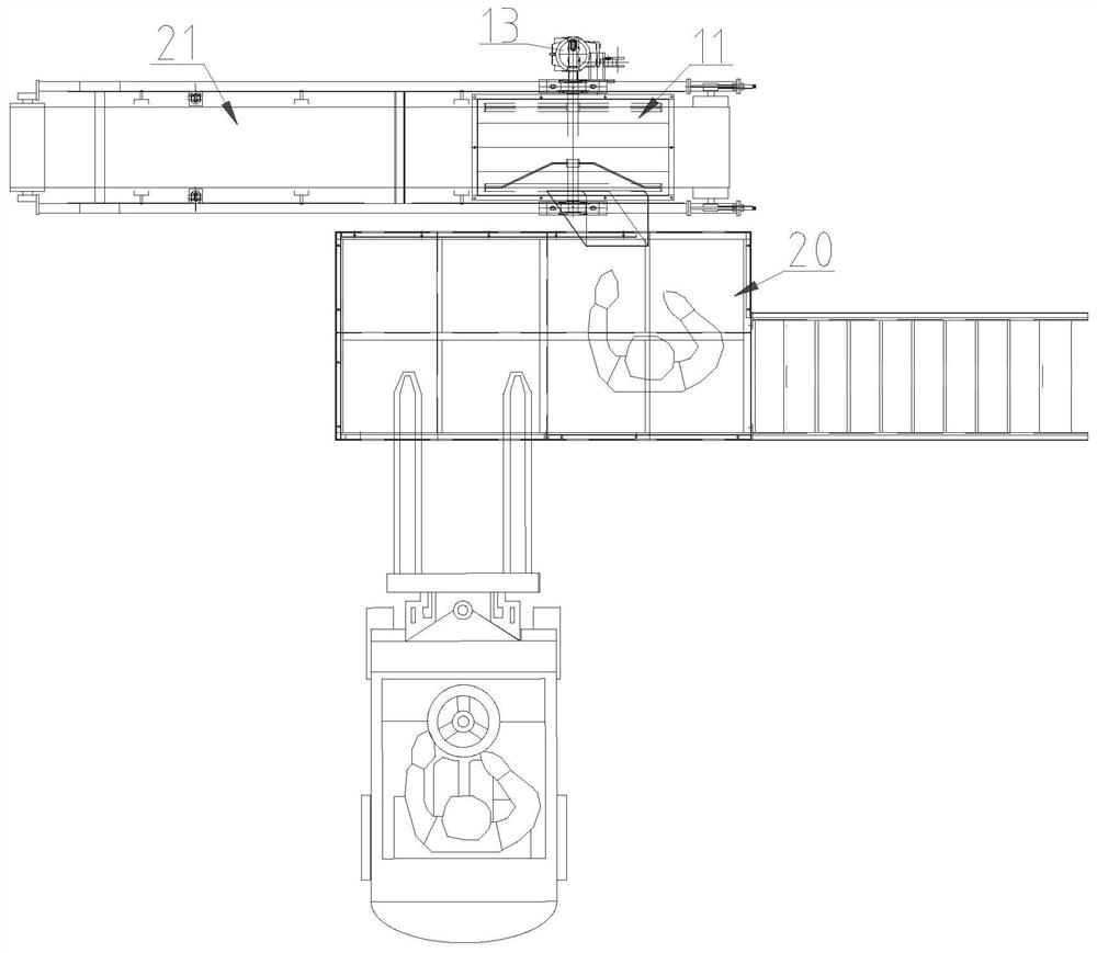 Drum-type steel fiber uniform distribution device and steel fiber distribution platform