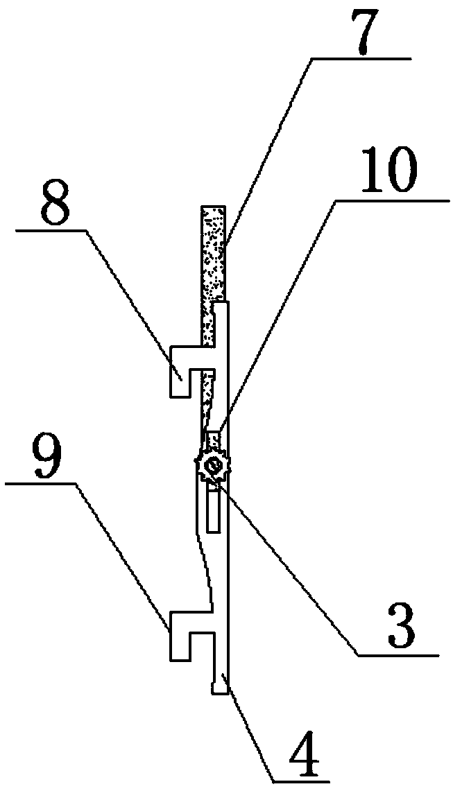 Foldable LCD television mounting frame