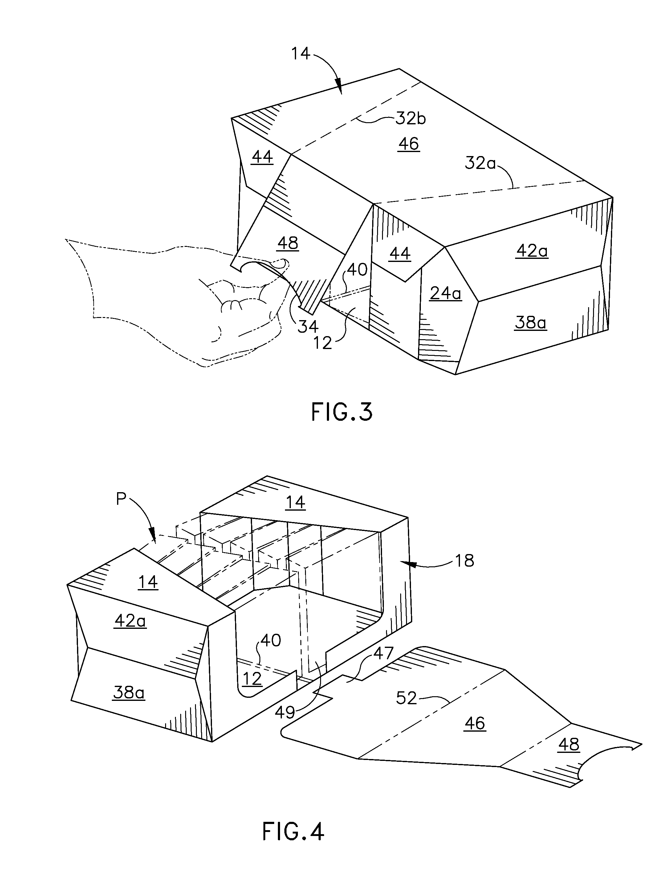 Shipping and display container foldable into display trays with Anti-tip features