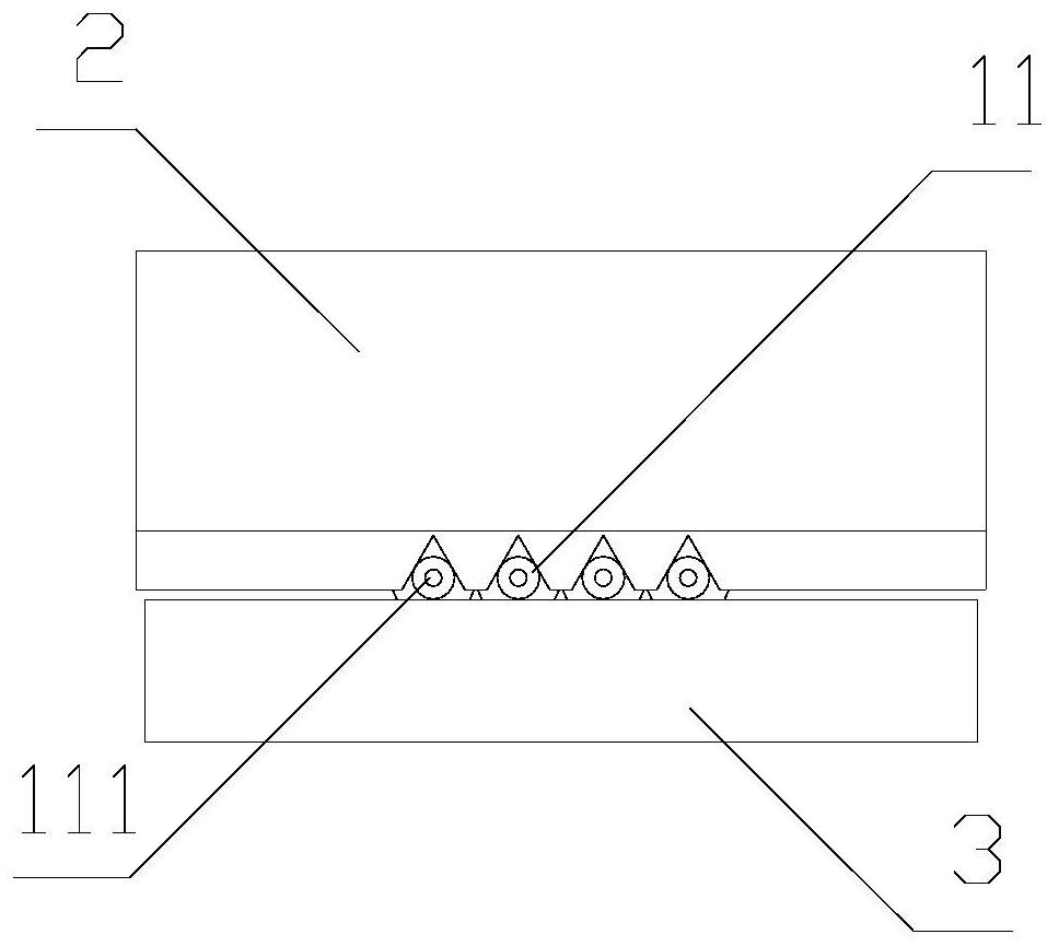 A corner lens optical fiber array and its manufacturing method