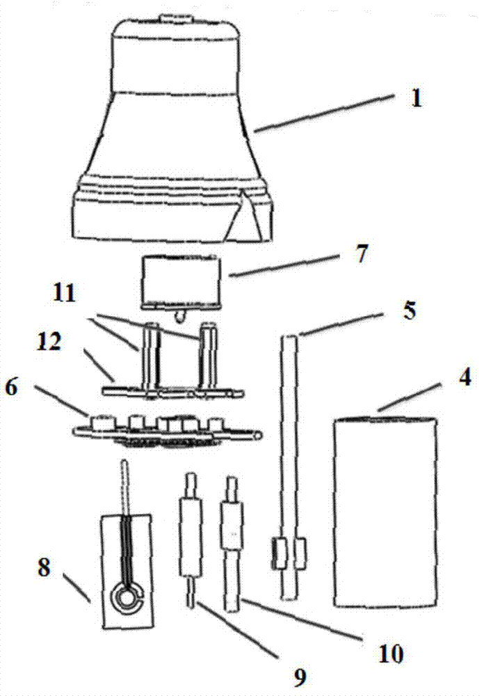 Integrated screen-printed electrode detection handle with stirring function