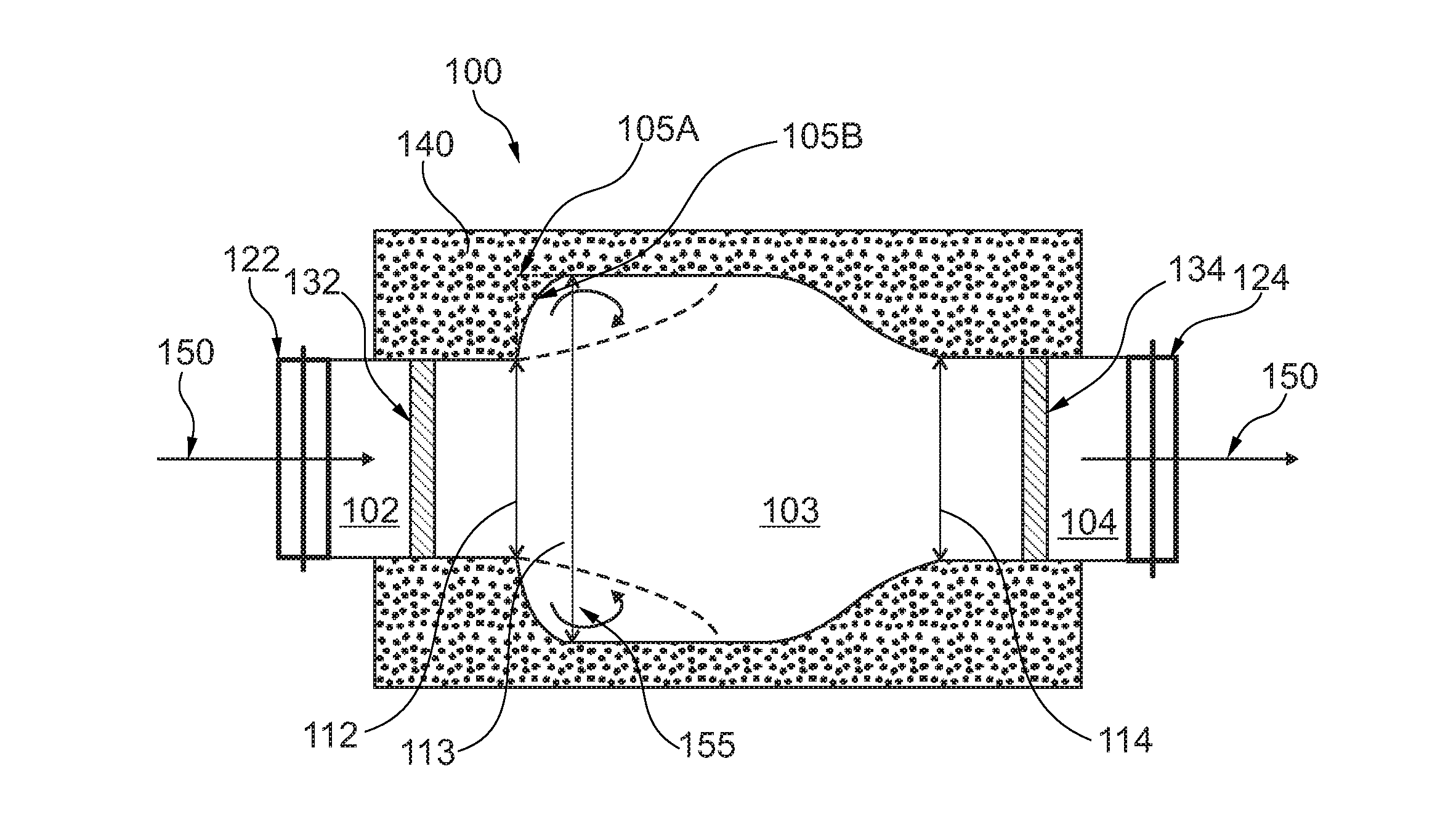 Noise reduction unit for vacuum suction drains