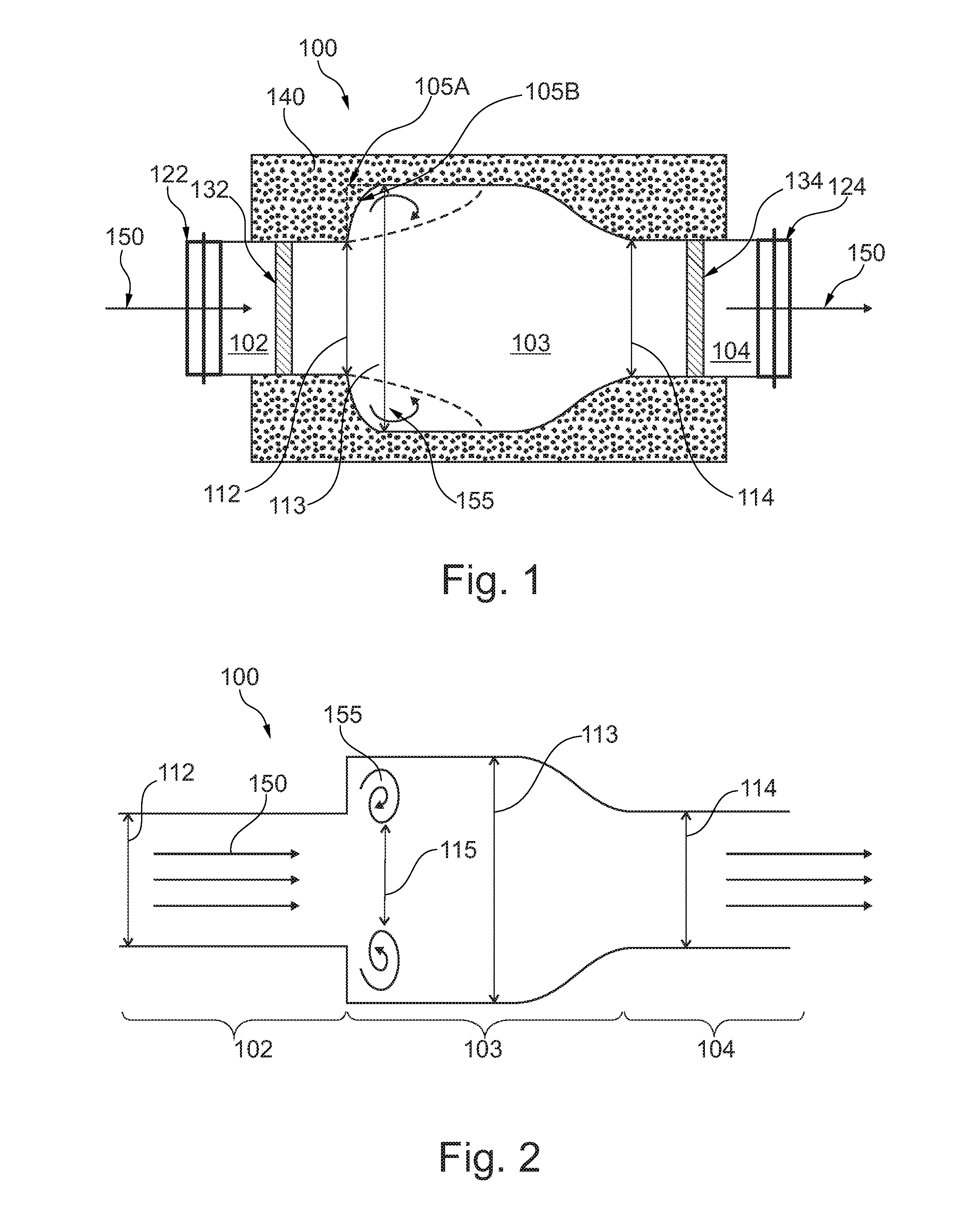 Noise reduction unit for vacuum suction drains