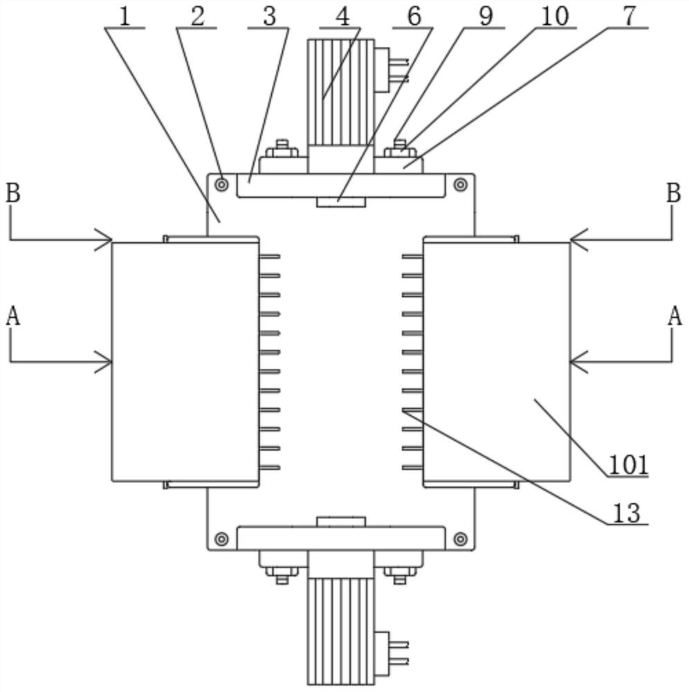 A safety fool-proof device for workpiece processing of CNC machine tools