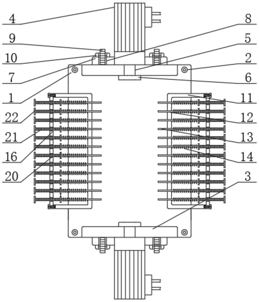 A safety fool-proof device for workpiece processing of CNC machine tools