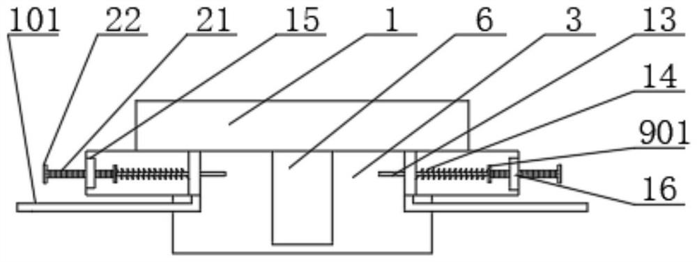 A safety fool-proof device for workpiece processing of CNC machine tools