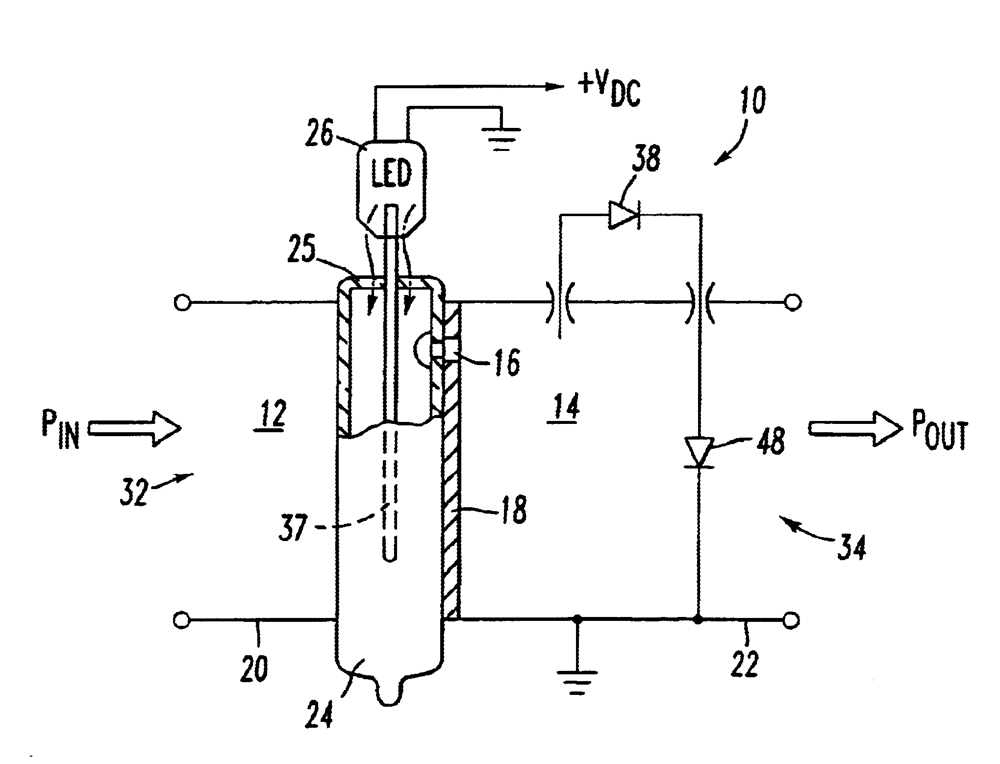 Photon primed non-radioactive gas plasma receiver protector