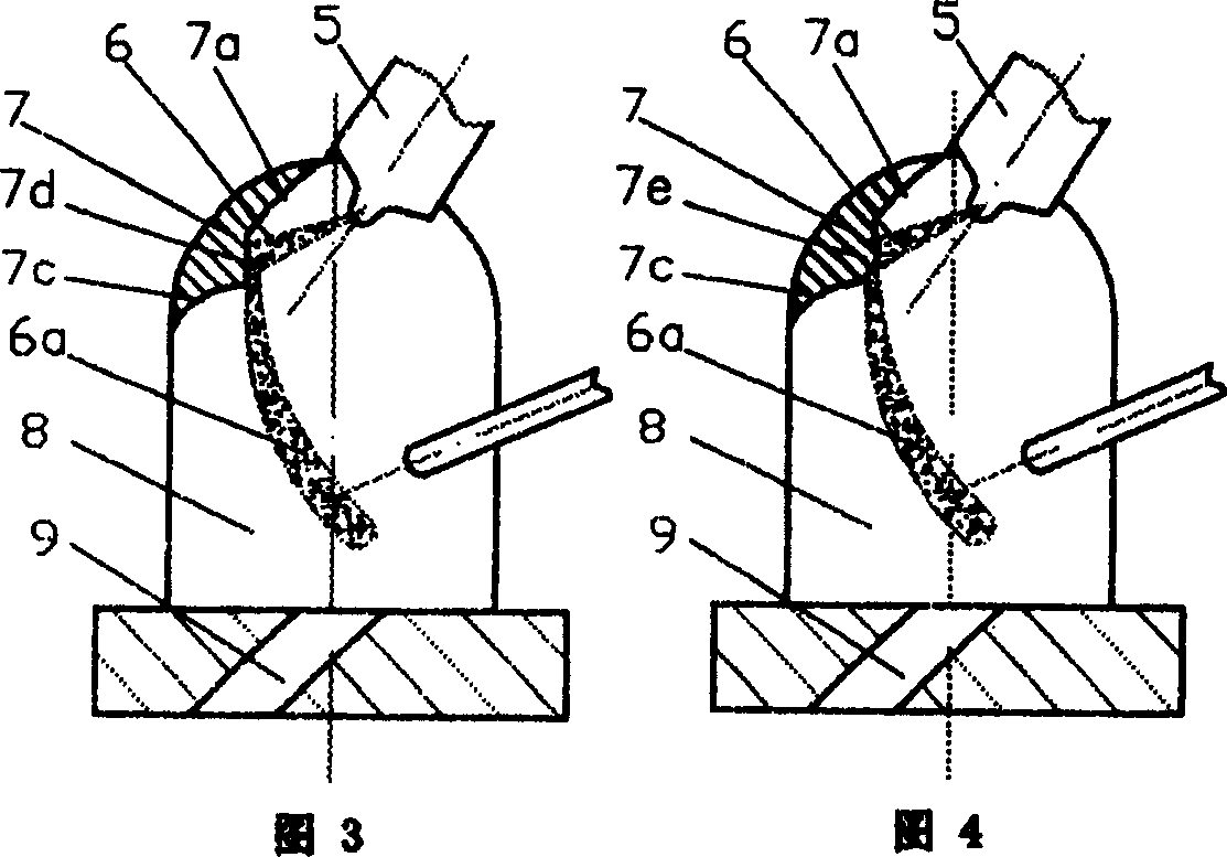 Collision spray vortex chamber of internal combustion engine