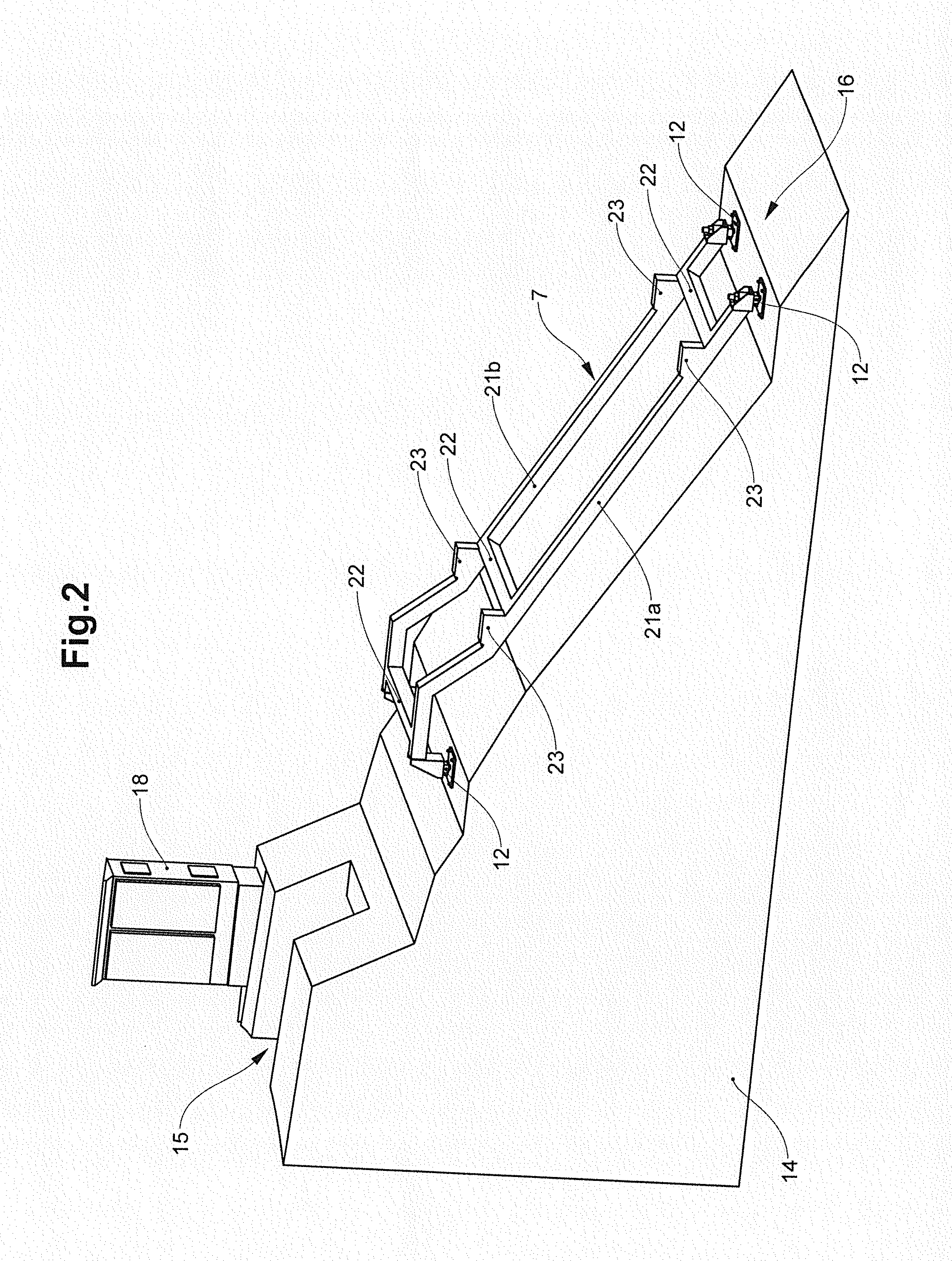 Device for tapping electrical energy from hydropower