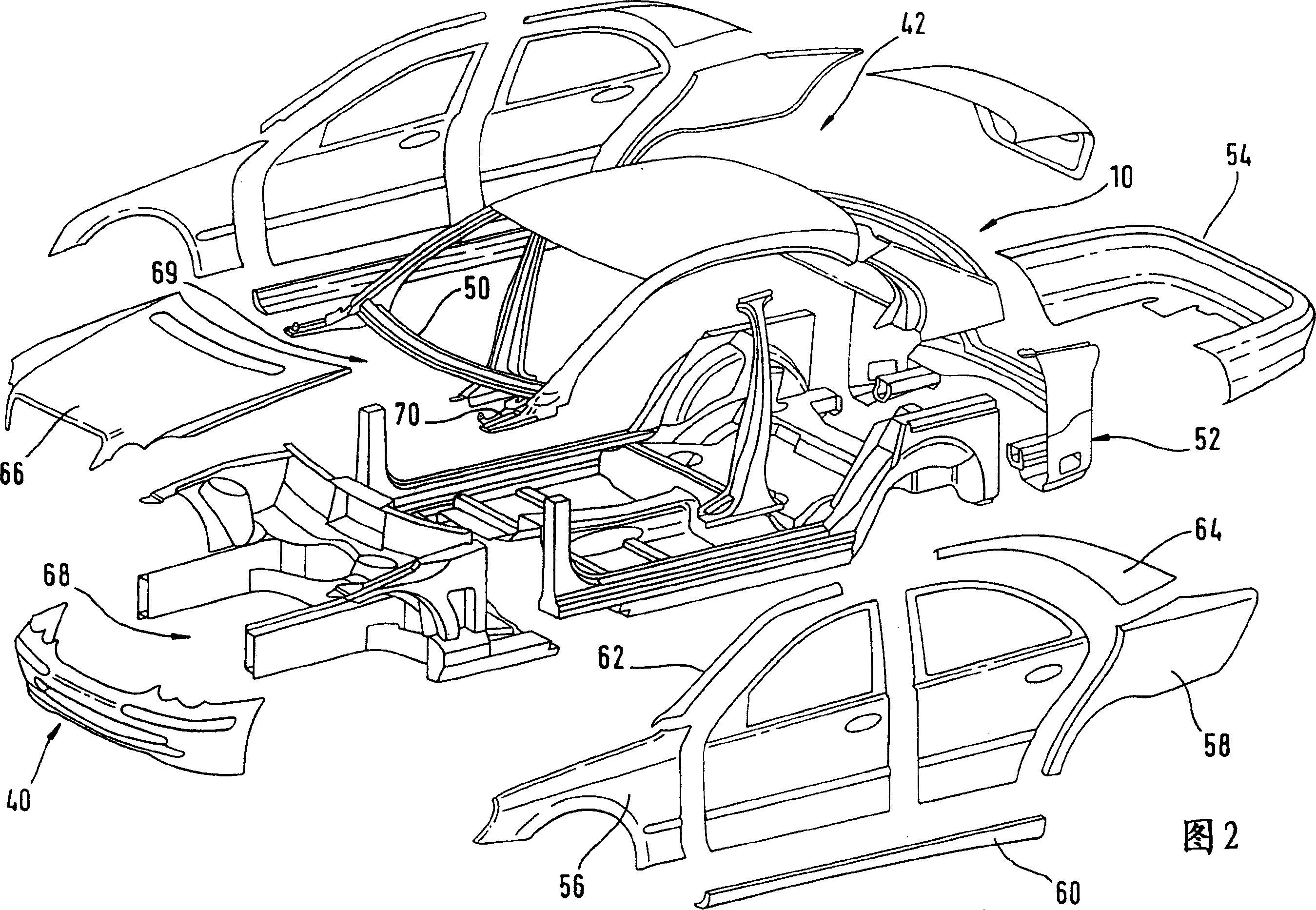 Motor vehicle body