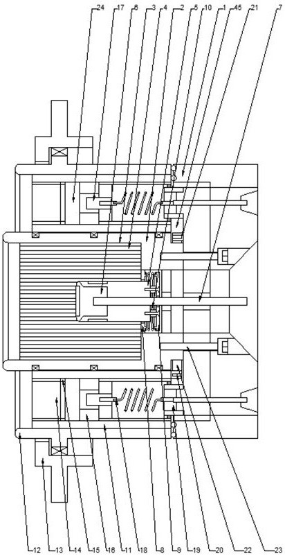 Electric vehicle charging connection mechanism with rotary connection bayonet