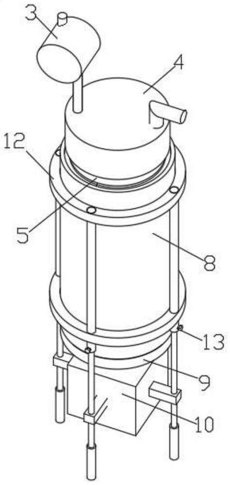 Carding machine slivering mechanism