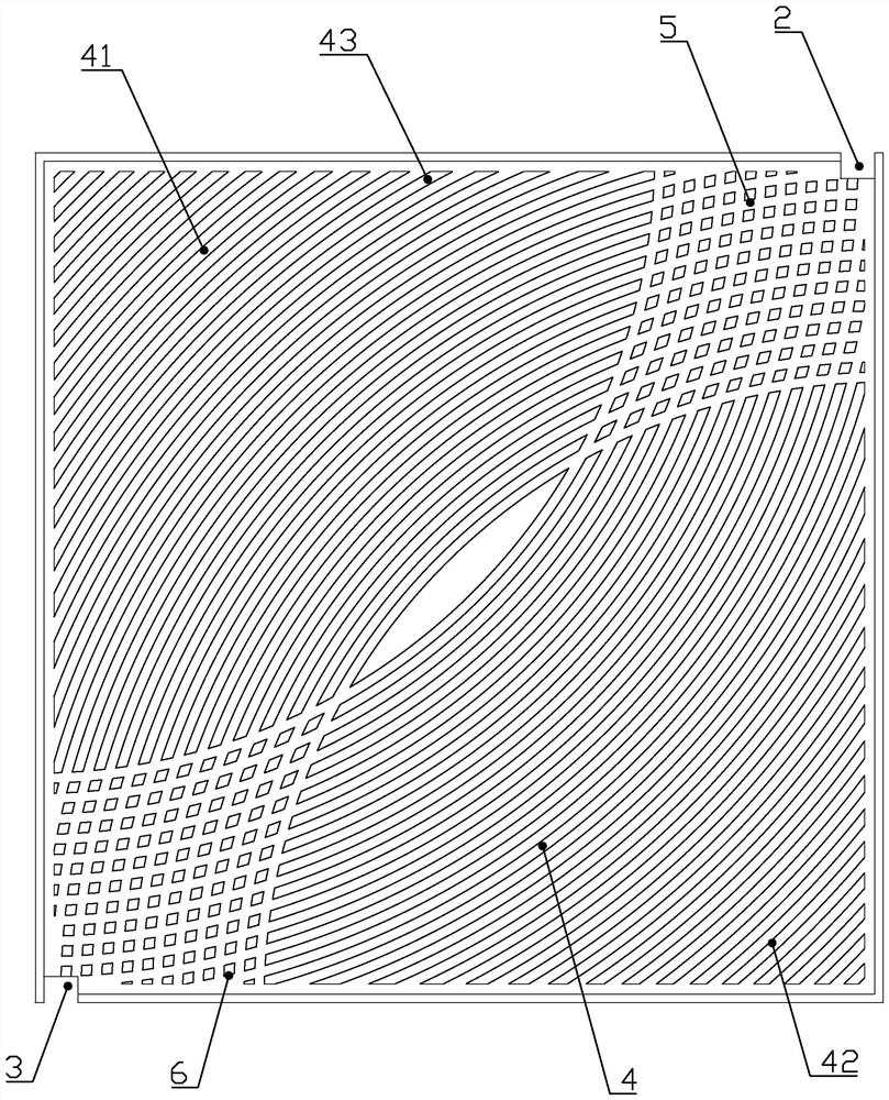 A bipolar plate with high-performance complex bionic structure flow field and preparation method