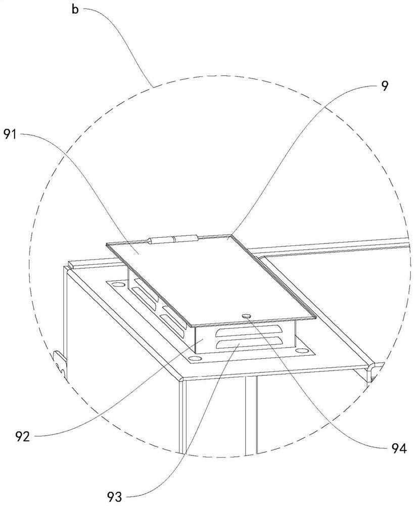 Cable rear connection type gas-insulated switchgear