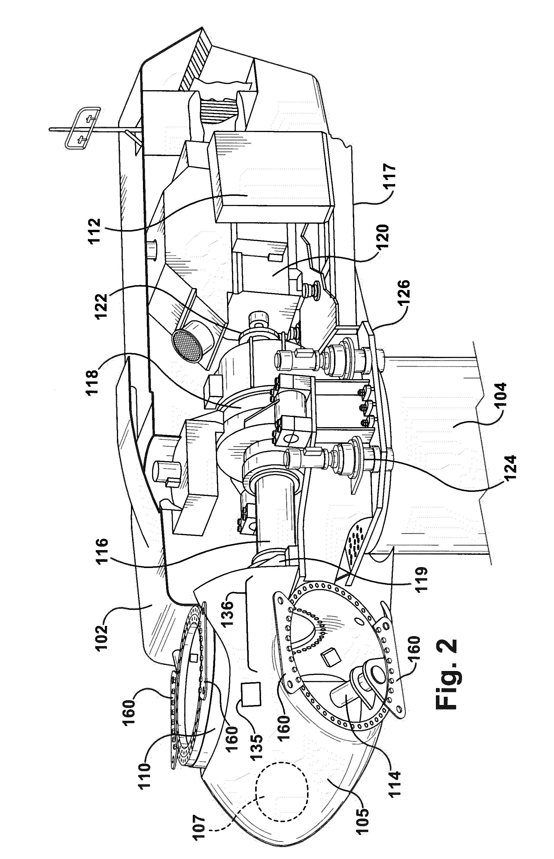 Spinner-less hub access and lifting system for a wind turbine