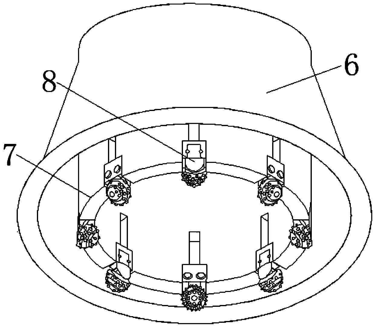 Novel carving machine for carving of rubber plate molding products