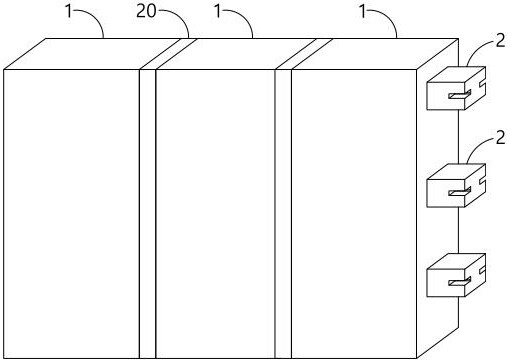 A connection structure of prefabricated concrete wall and its construction method